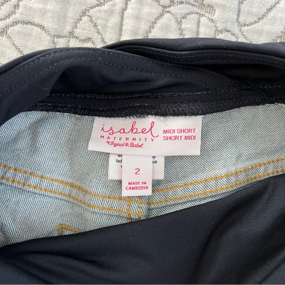 Isabel Maternity Shorts sz 2 - Picture 3 of 3